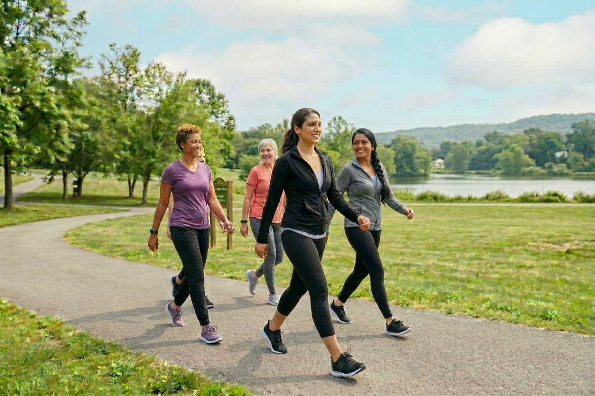 Move for cholesterol (1) women walking